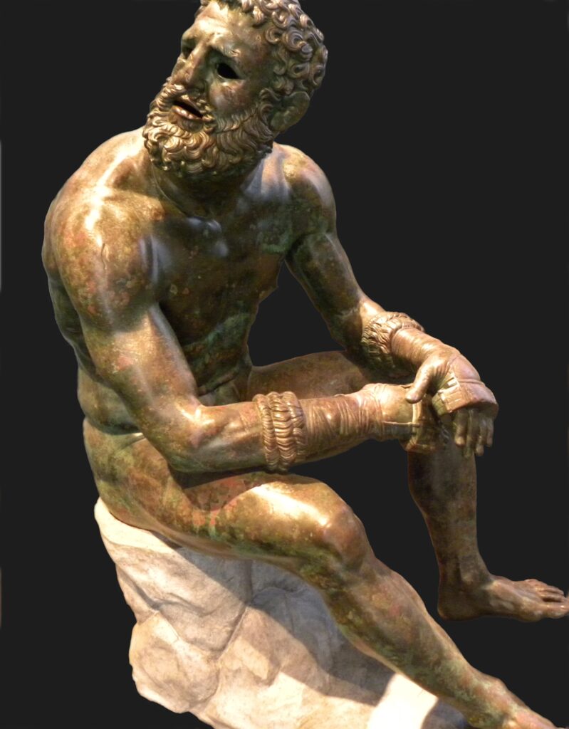 Körper stärken griechische Statue