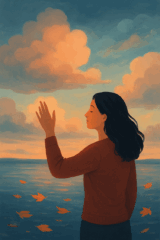 Perhaps love is the hand that caresses the weather